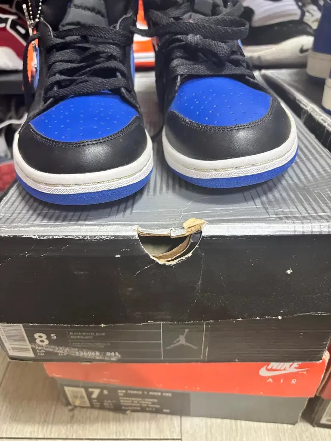 나이키 에어포스1 cvs 빨흰 상품이미지4