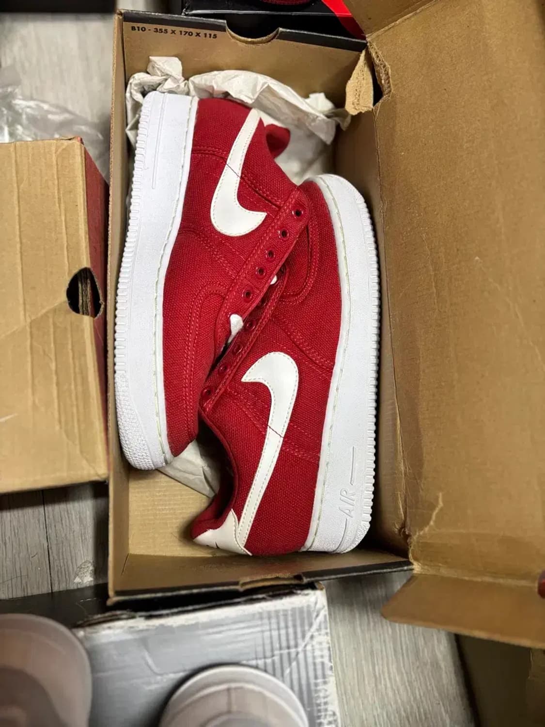 [265] 나이키 에어 포스1 로우 cvs sc 빨흰완창 96 상품이미지2