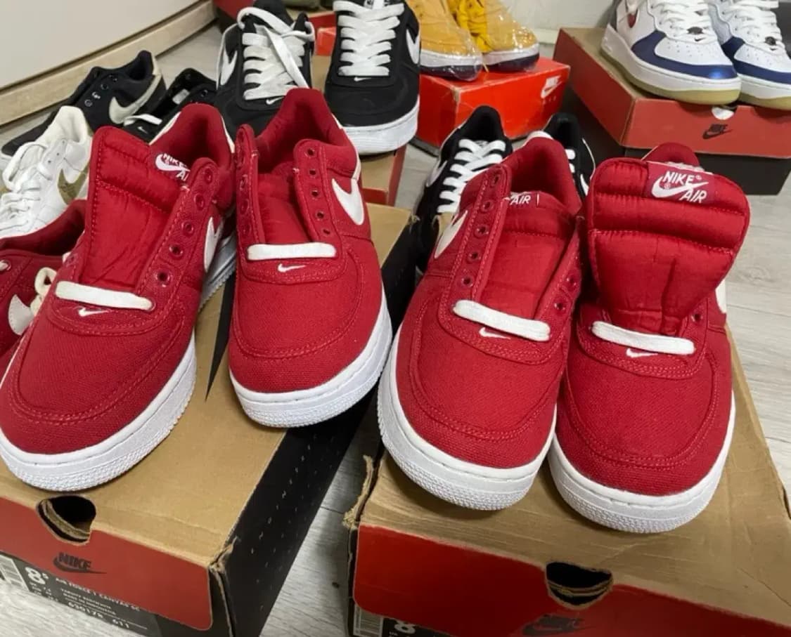 [265] 나이키 에어 포스1 로우 cvs sc 빨흰완창 96 상품이미지4