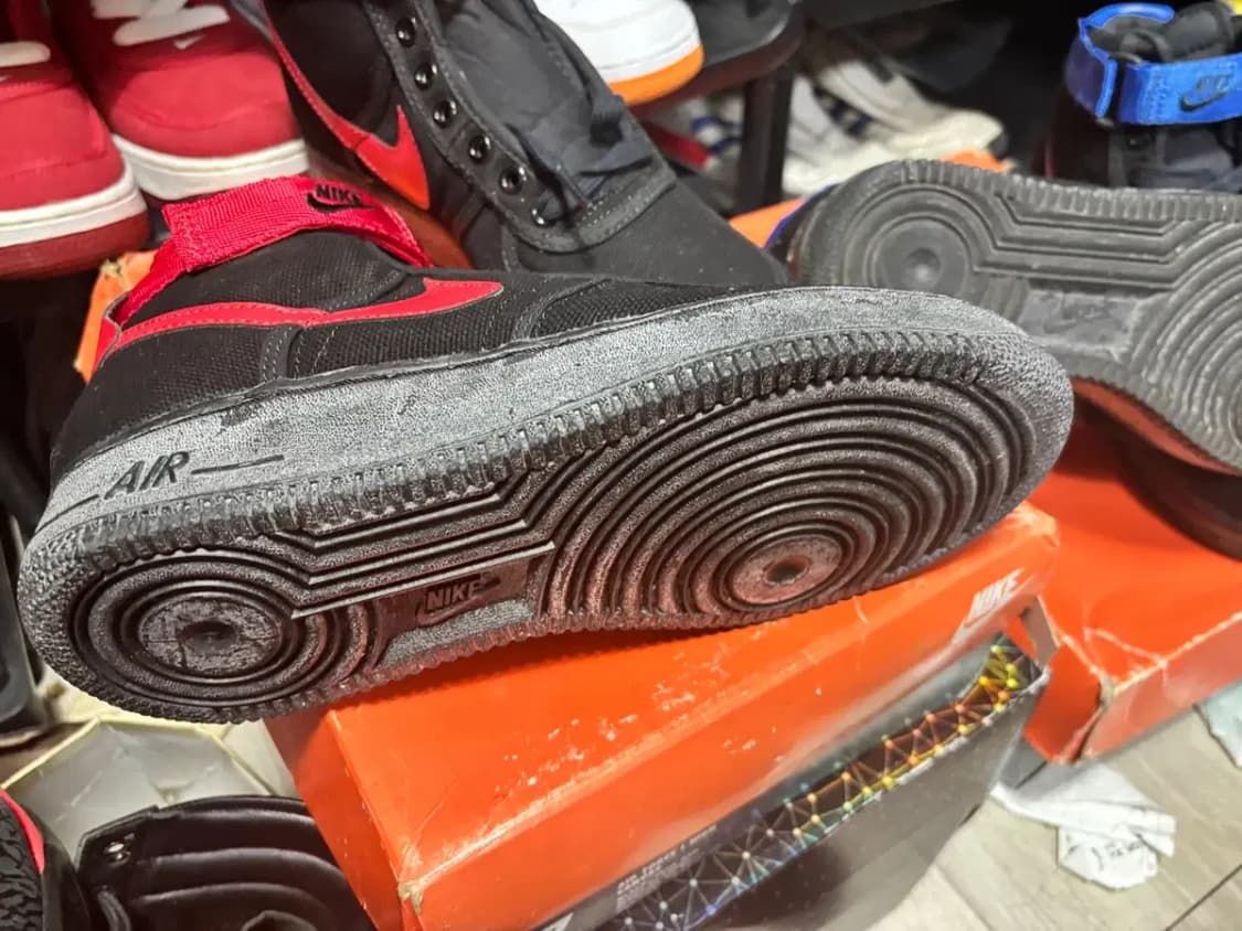 나이키 에어포스 1cvs  하이 검빨 255 상품이미지4