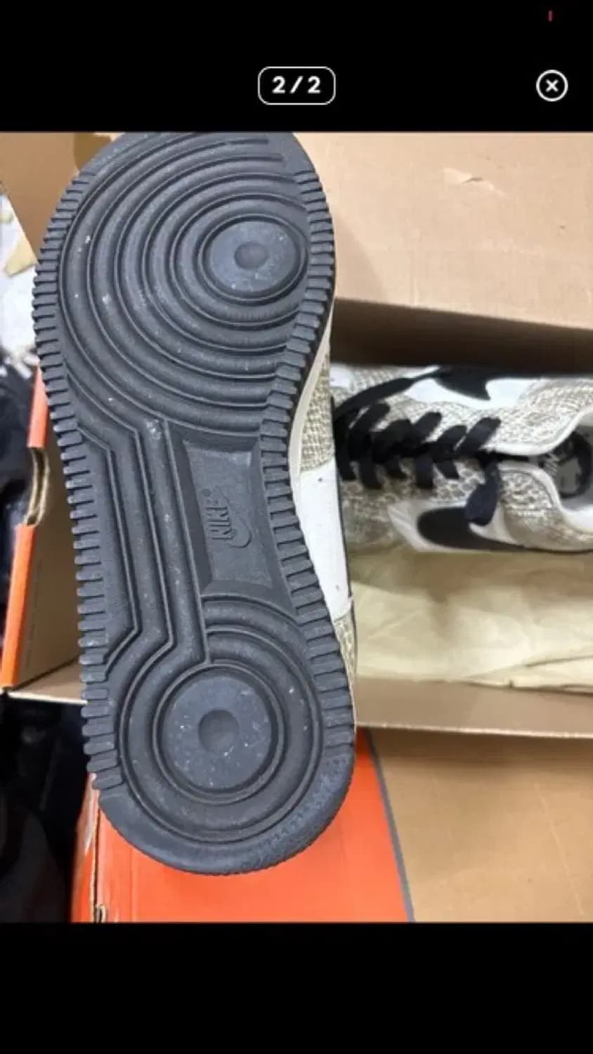 나이키 에어 포스1 코즙 06년 코코아스네이크 265 상품이미지9