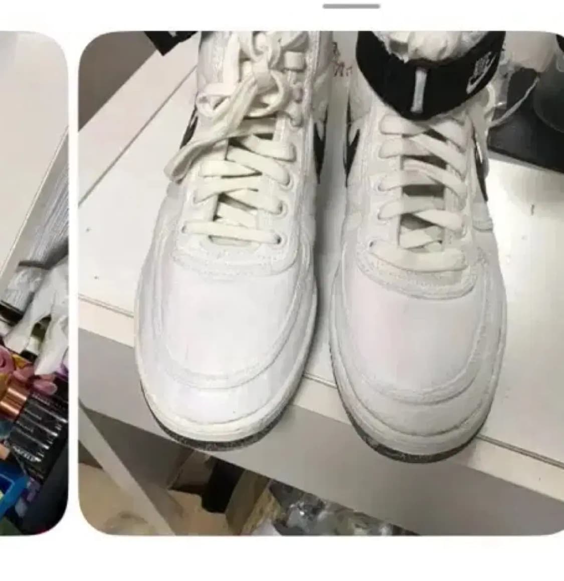 1994 나이키에어포스1 하이 cvs 흰검신품 상품이미지1