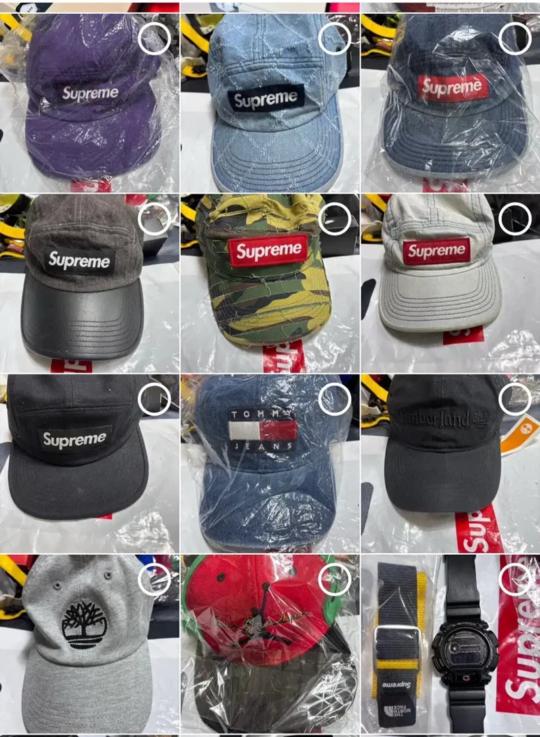 슈프림 캠프캡 블랙데님 상품이미지6