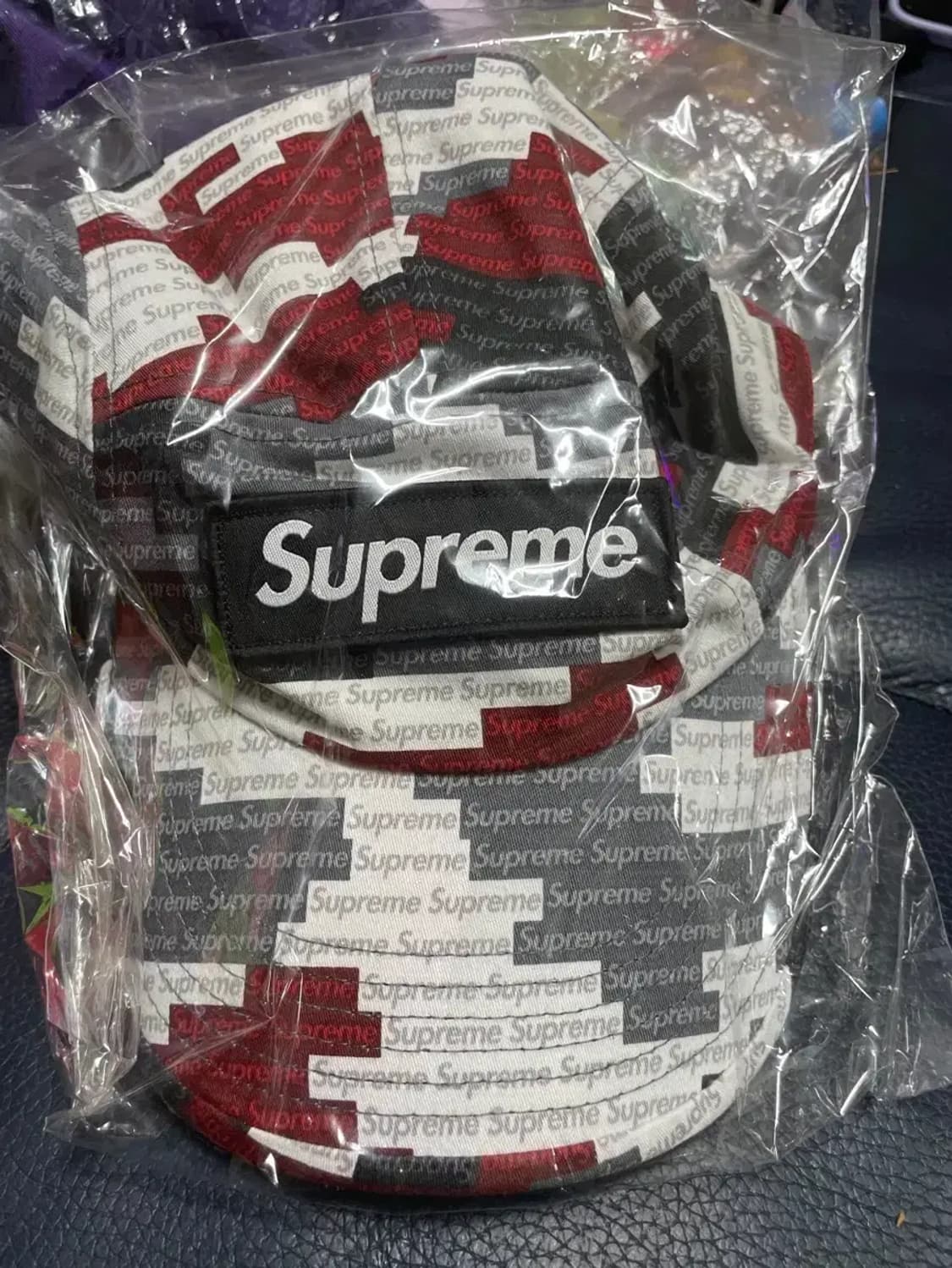 슈프림 캠프캡 블랙데님 상품이미지7