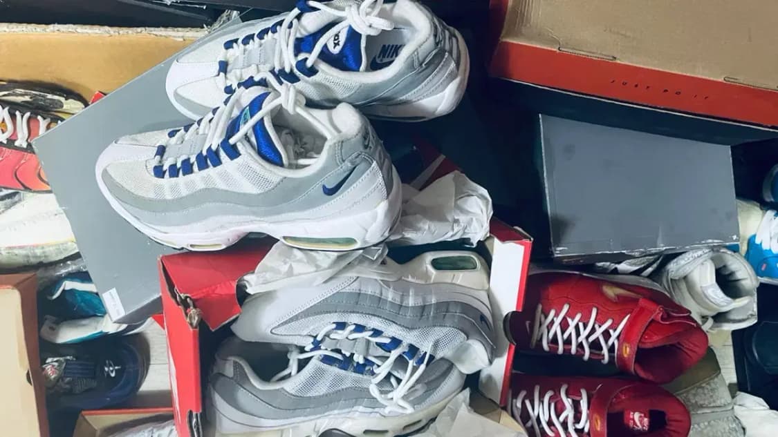 나이키 에어맥스 95 보라매쉬레트로 신품 박스 260 상품이미지8