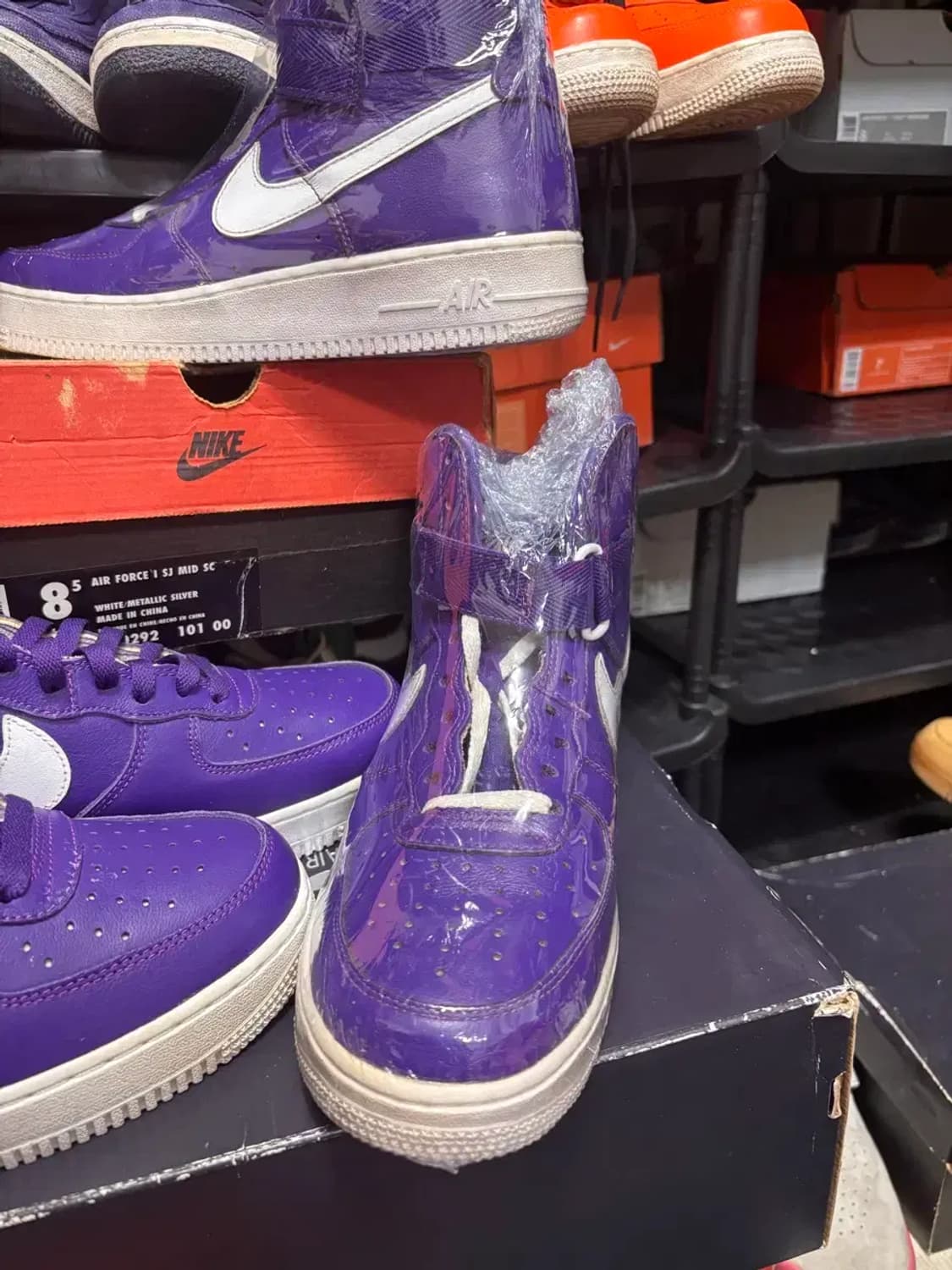 1992 나이키 에어 포스1 하이 레트로 보흰 상품이미지4