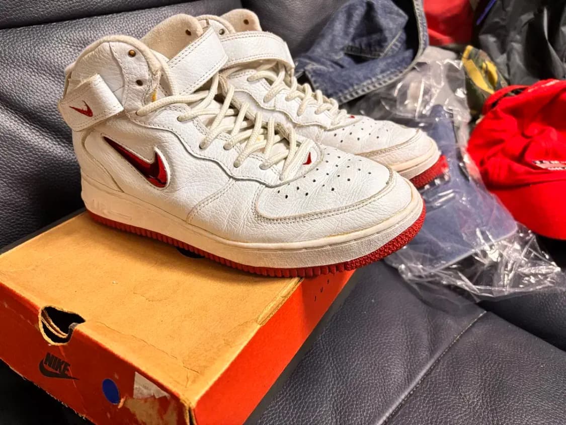 나이키 에어포스1 미드 메탈 상품이미지3