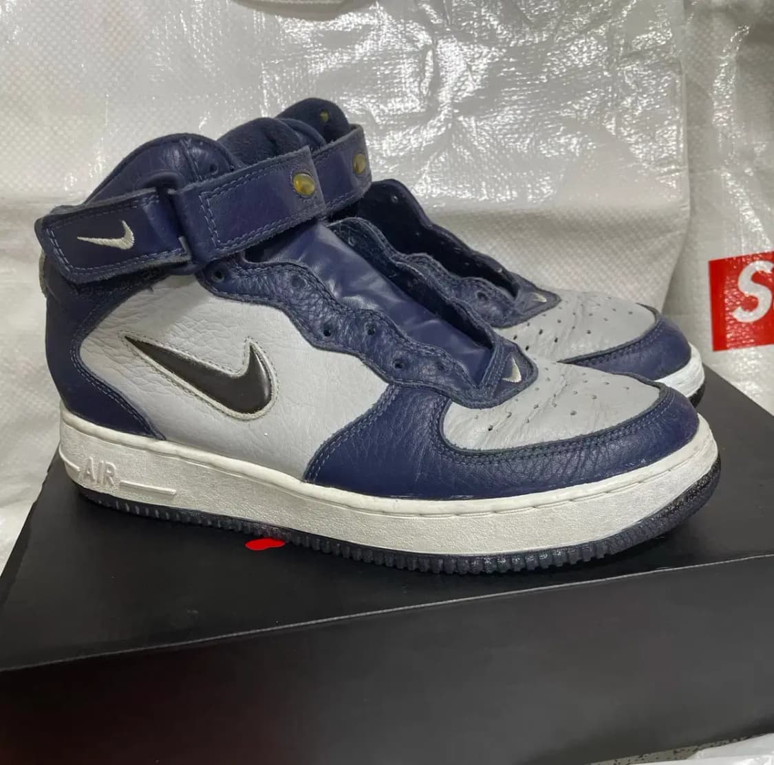 나이키 에어포스 미드  sc 청포스 상품이미지5