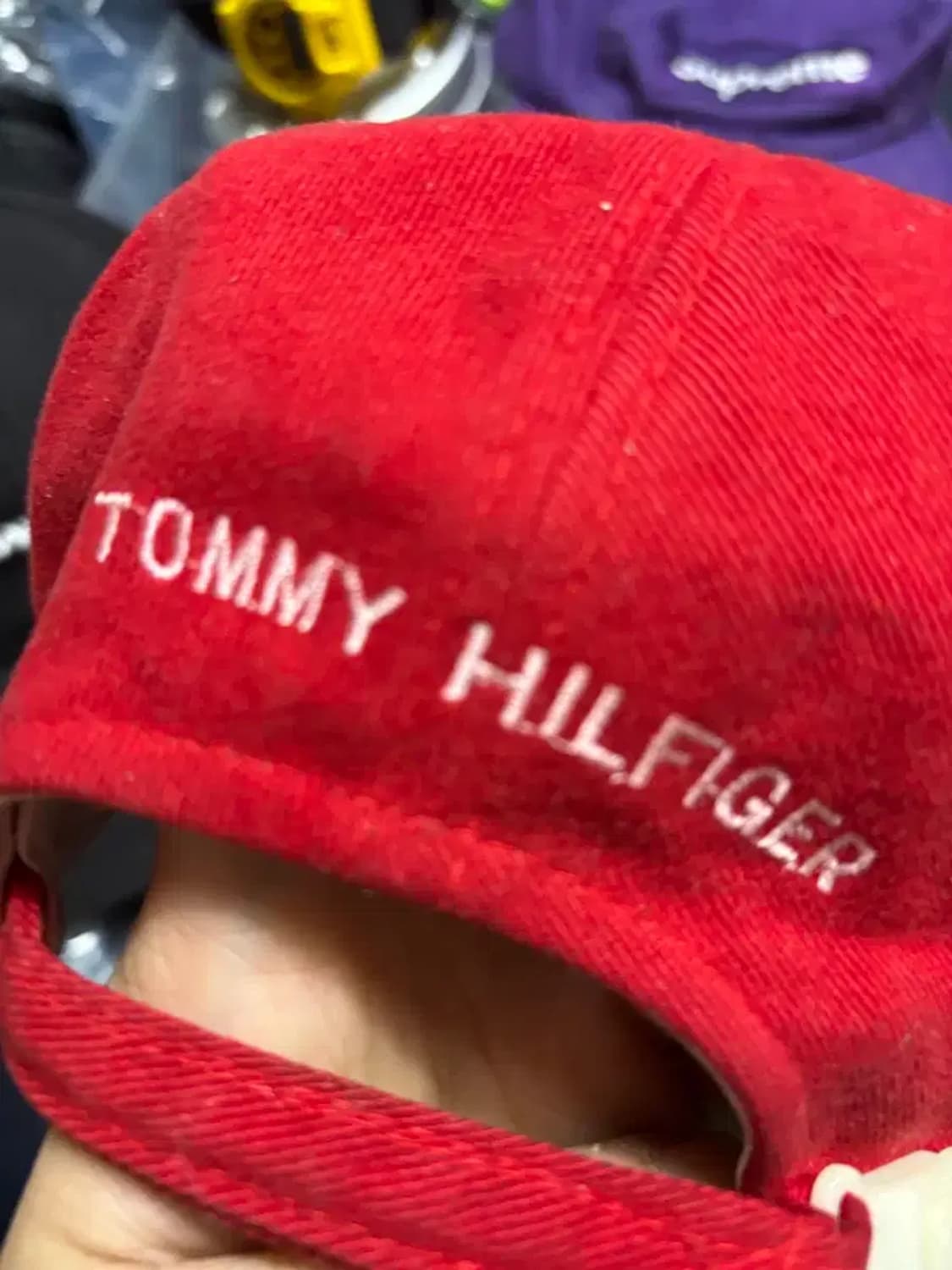 90s 타미헬리필거 볼캡 상품이미지2