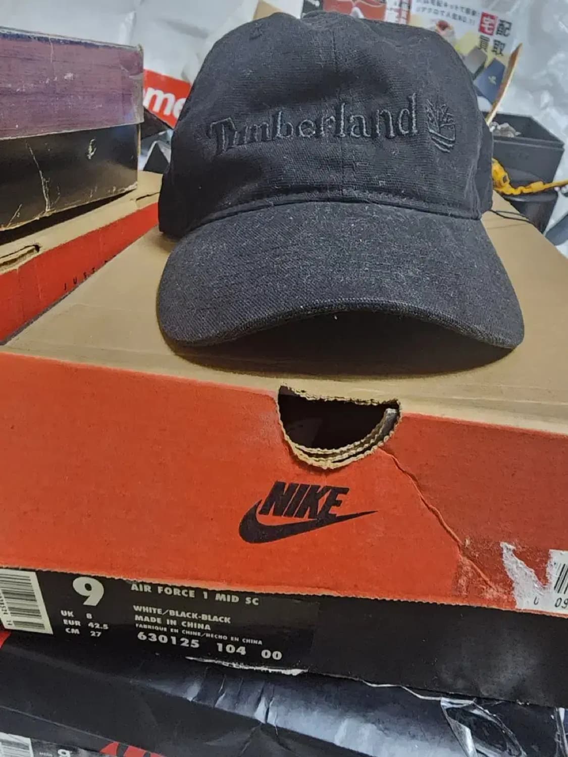 팀버랜드 블랙진 볼캡 신품 상품이미지1