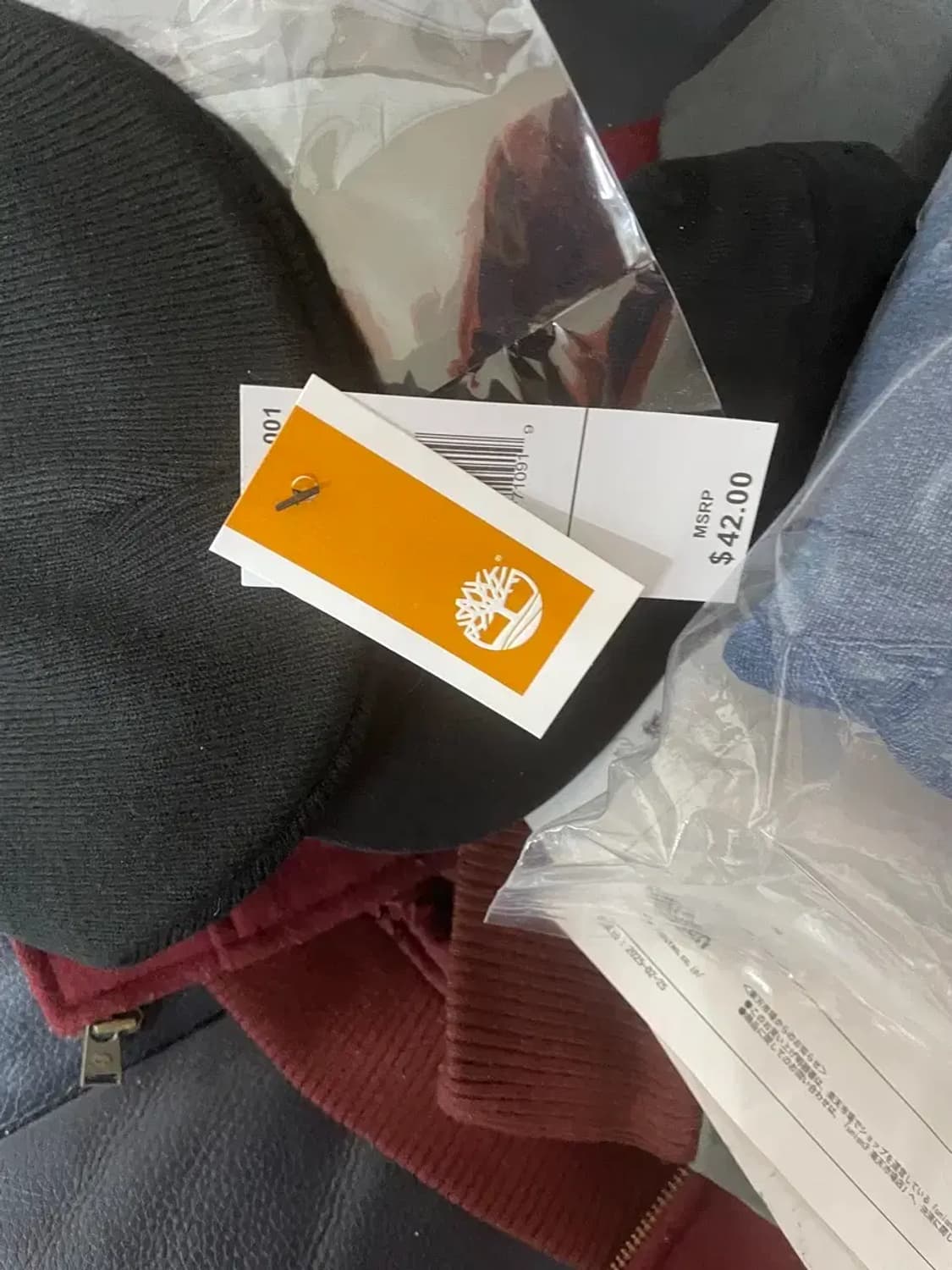 팀버랜드 블랙진 볼캡 신품 상품이미지3