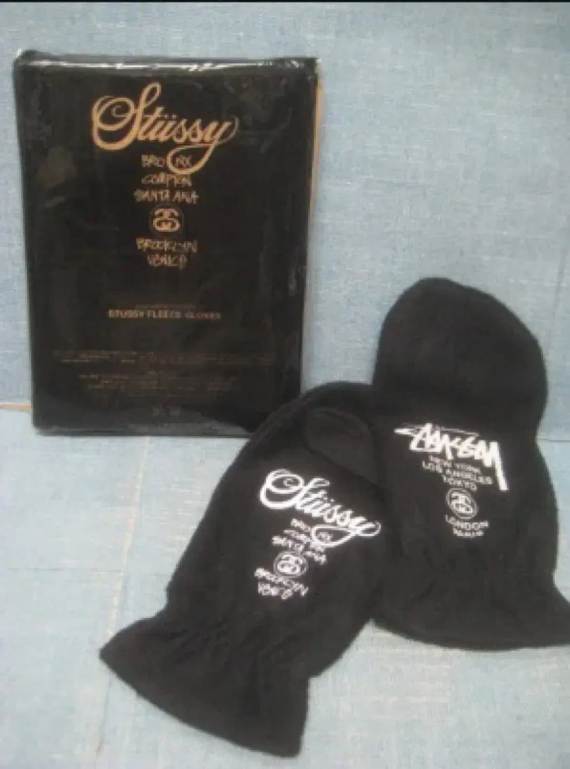 스투시 후리스 글러브 미개봉 상품이미지1