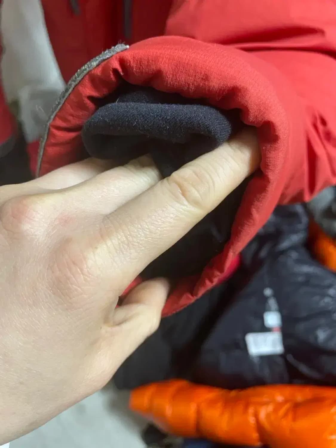 노스페이스 히말라야  몰튼레드 L 상품이미지5