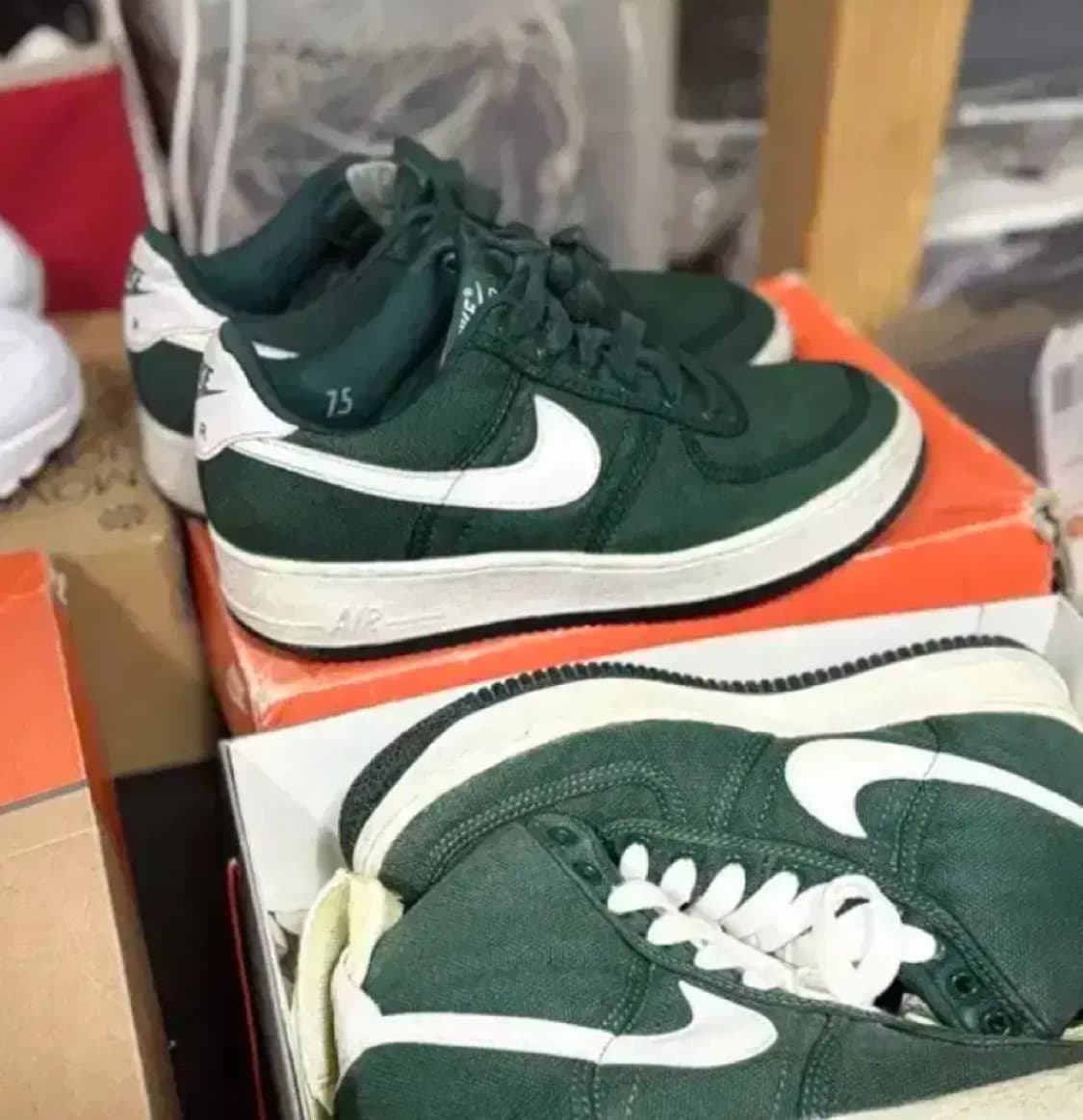 나이키 에어 포스1 94 cvs 로우 녹/흰 255 상품이미지1