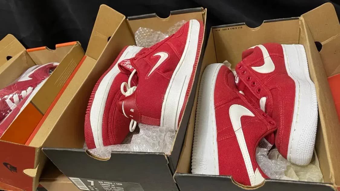 98 나이키 에어 포스1 cvs 로우 빨흰 상품이미지4