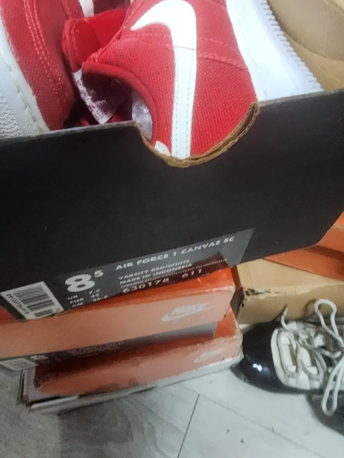 90s 나이키 에어 포스1 cvs 로우 신품 상품이미지8
