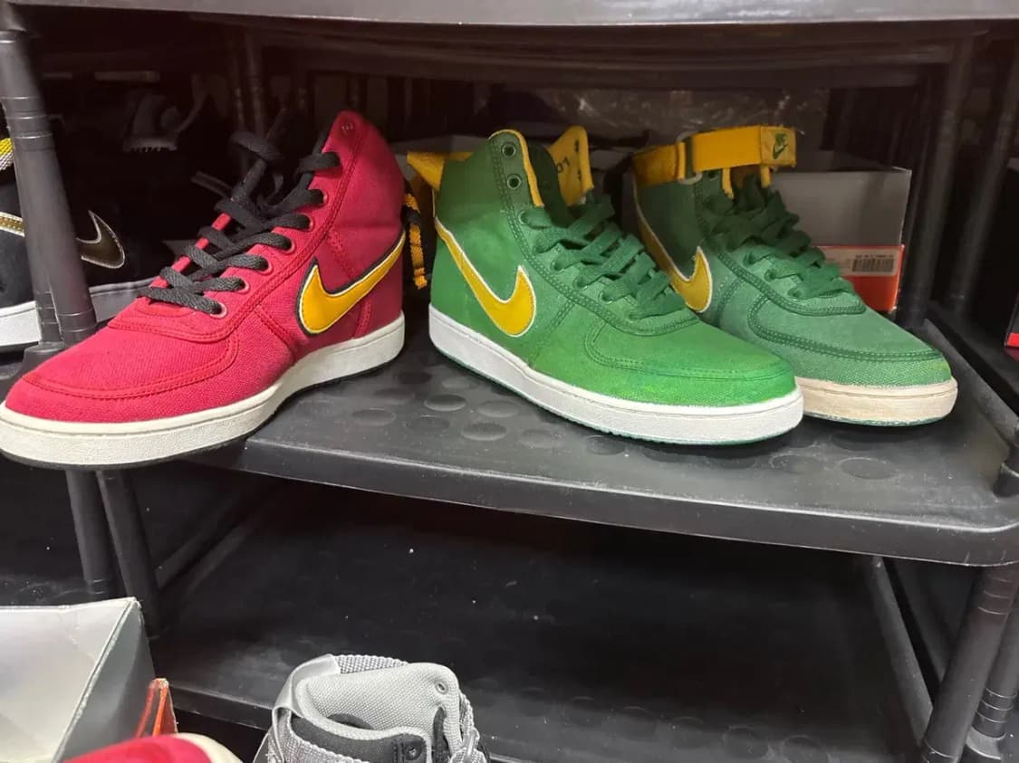 02년 레트로 나이키 반달 하이 빨/노 og 상품이미지5