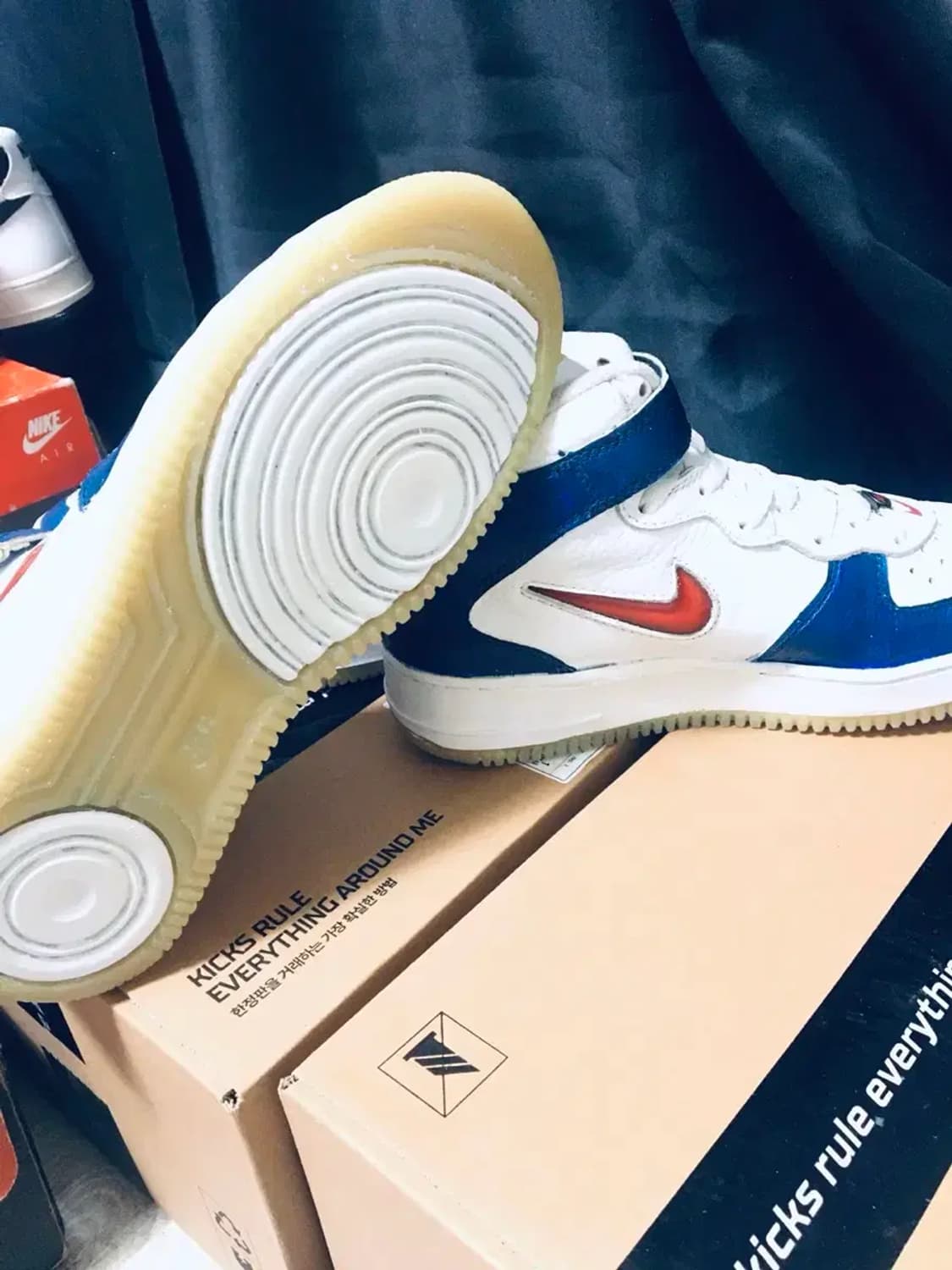 (NIKE) 나이키 에어 포스1 인디1 275 중고 상품이미지6