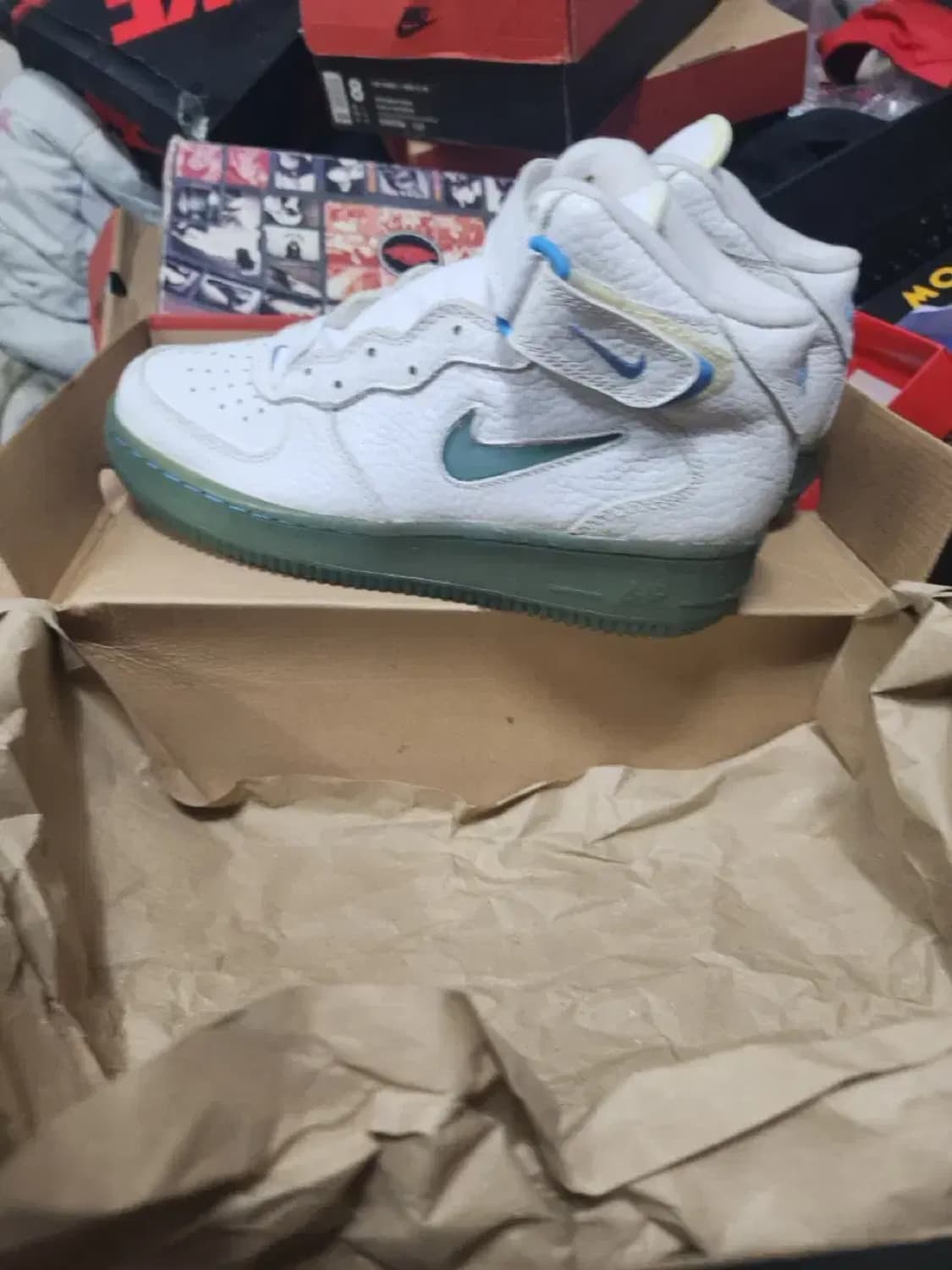 신품 96 나이키 에어포스1 sc 하늘완창 상품이미지1