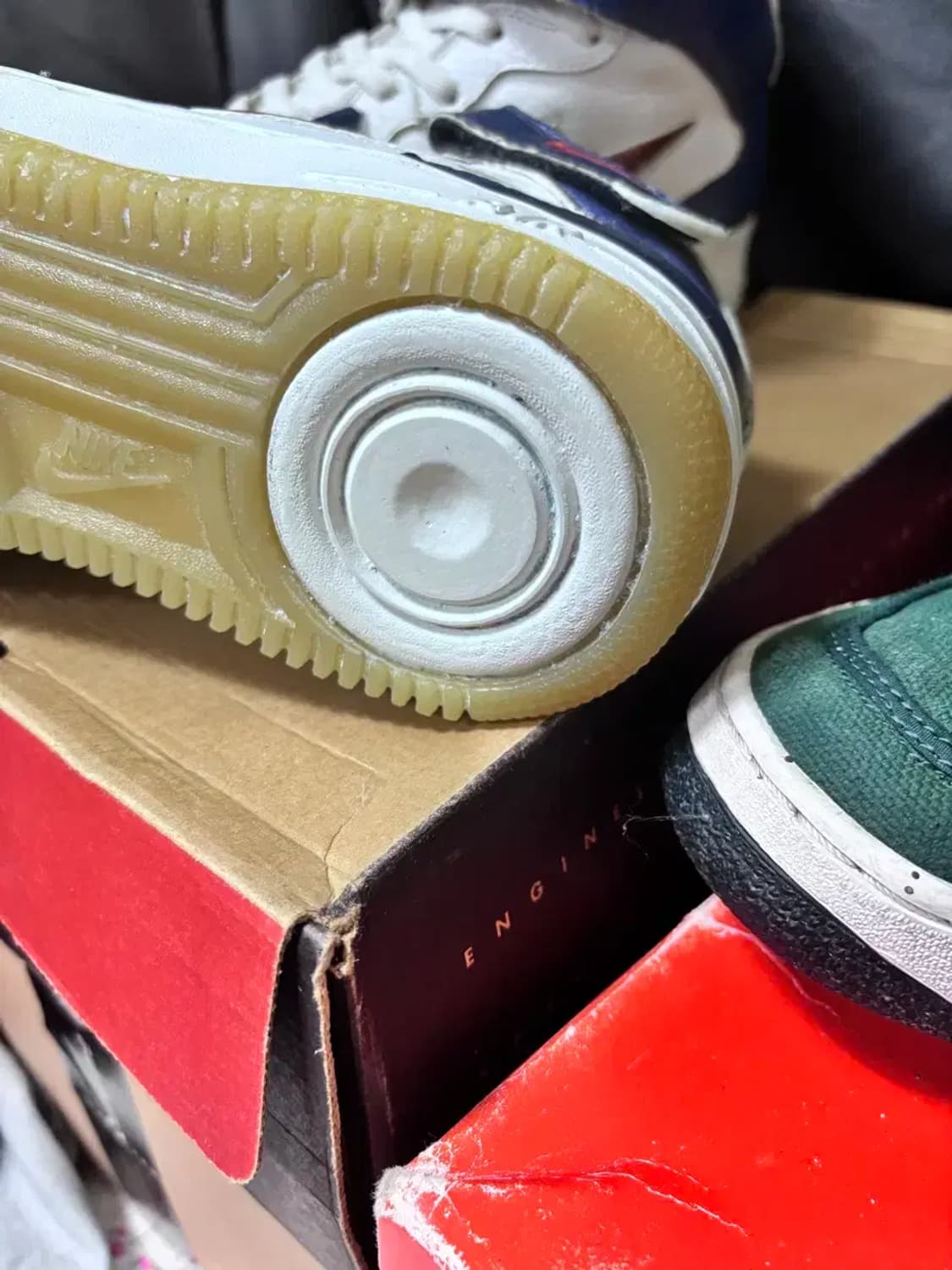 [275] 에어 포스1 미드 인디1 중고 상품이미지3