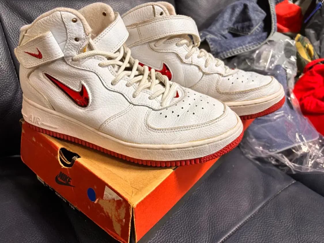 97 에어 포스 1 미드 SC 메탈 상품이미지2