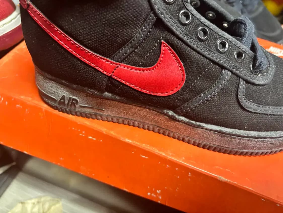 94년 나이키 에어 포스1 하이cvs 검빨 255 상품이미지3