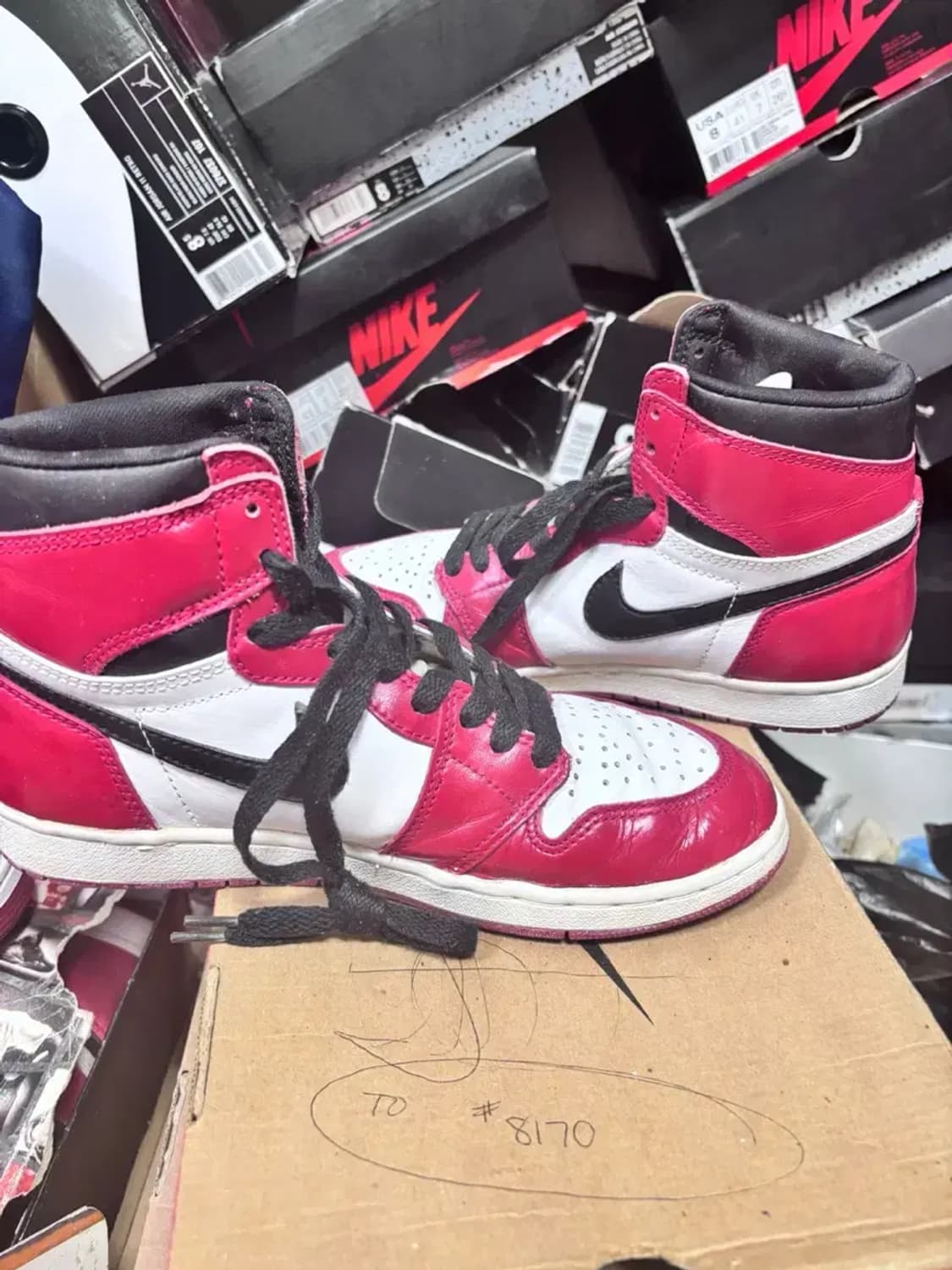 Nike 에어 조던1 시카고 94 미중고 상품이미지7