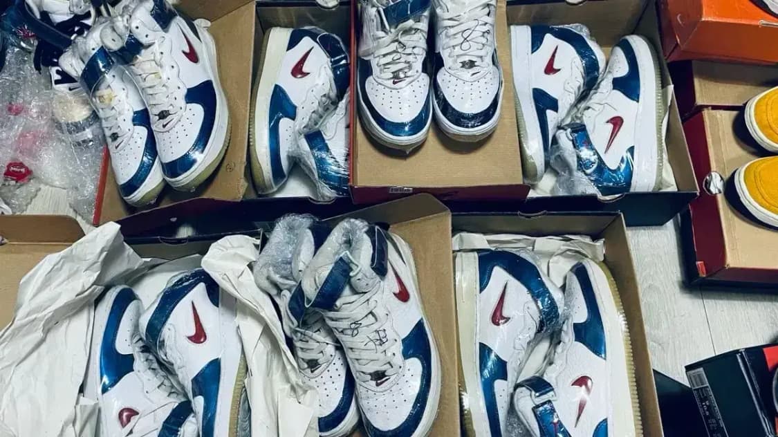 [275] 나이키 에어 포스1 미드 sc cl 인디1 중고 상품이미지2