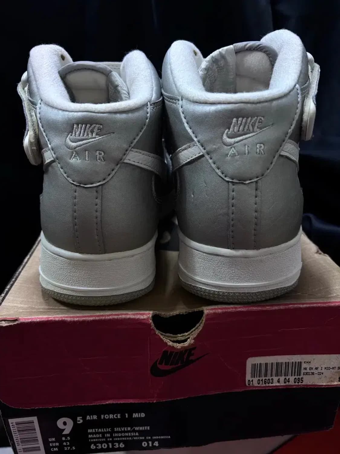 [275]NIKE 에어 포스1 mid sc 로보캅 신품 상품이미지7