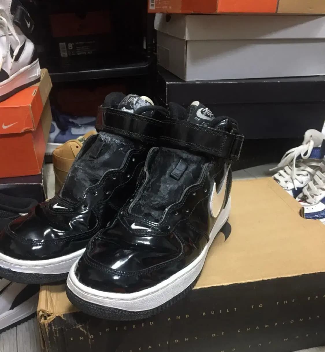 [275]나이키 에어 포스1 미드 sc 간장포스 상품이미지1