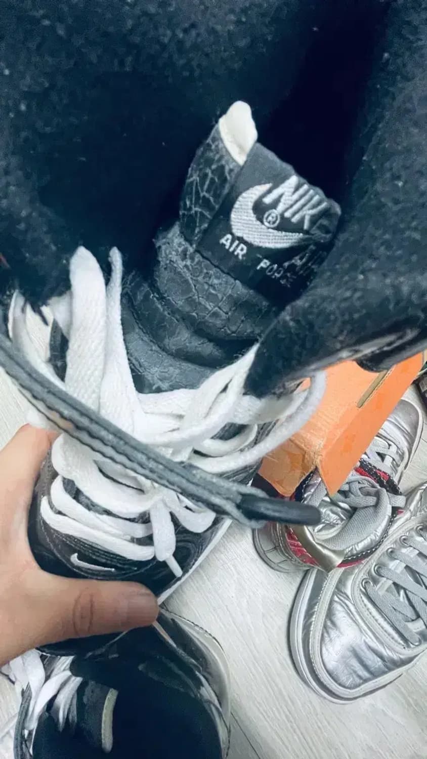 [275]나이키 에어 포스1 미드 sc 간장포스 상품이미지6