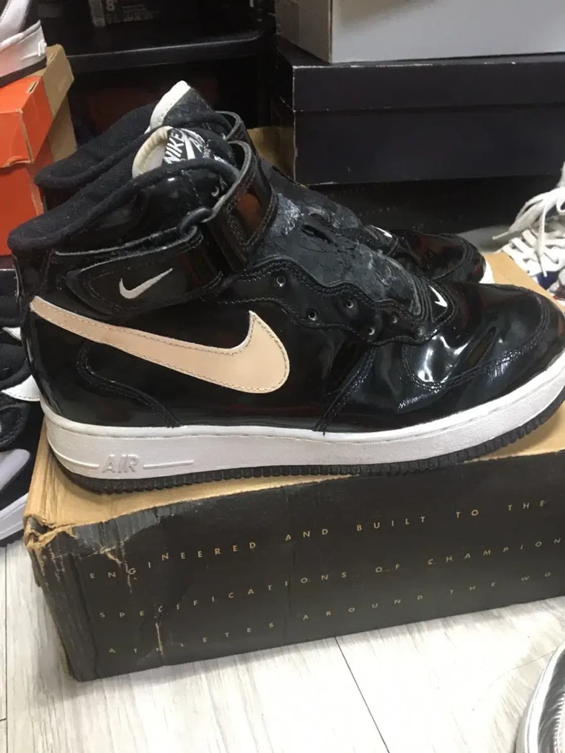 [275]나이키 에어 포스1 미드 sc 간장포스 상품이미지7