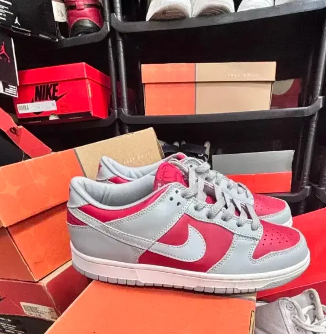 99년 NIKE DUNK LOW red/slv 상품이미지1