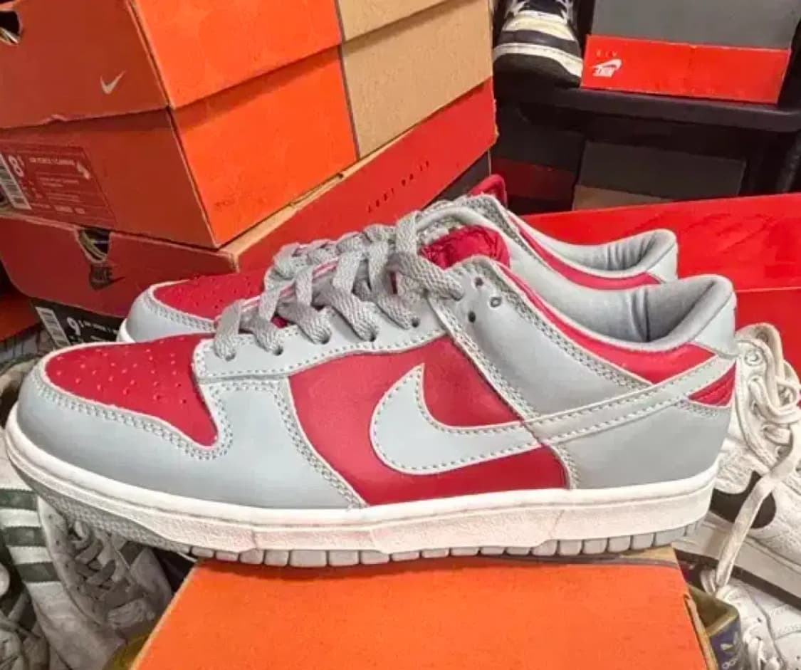 99년 NIKE DUNK LOW red/slv 상품이미지2