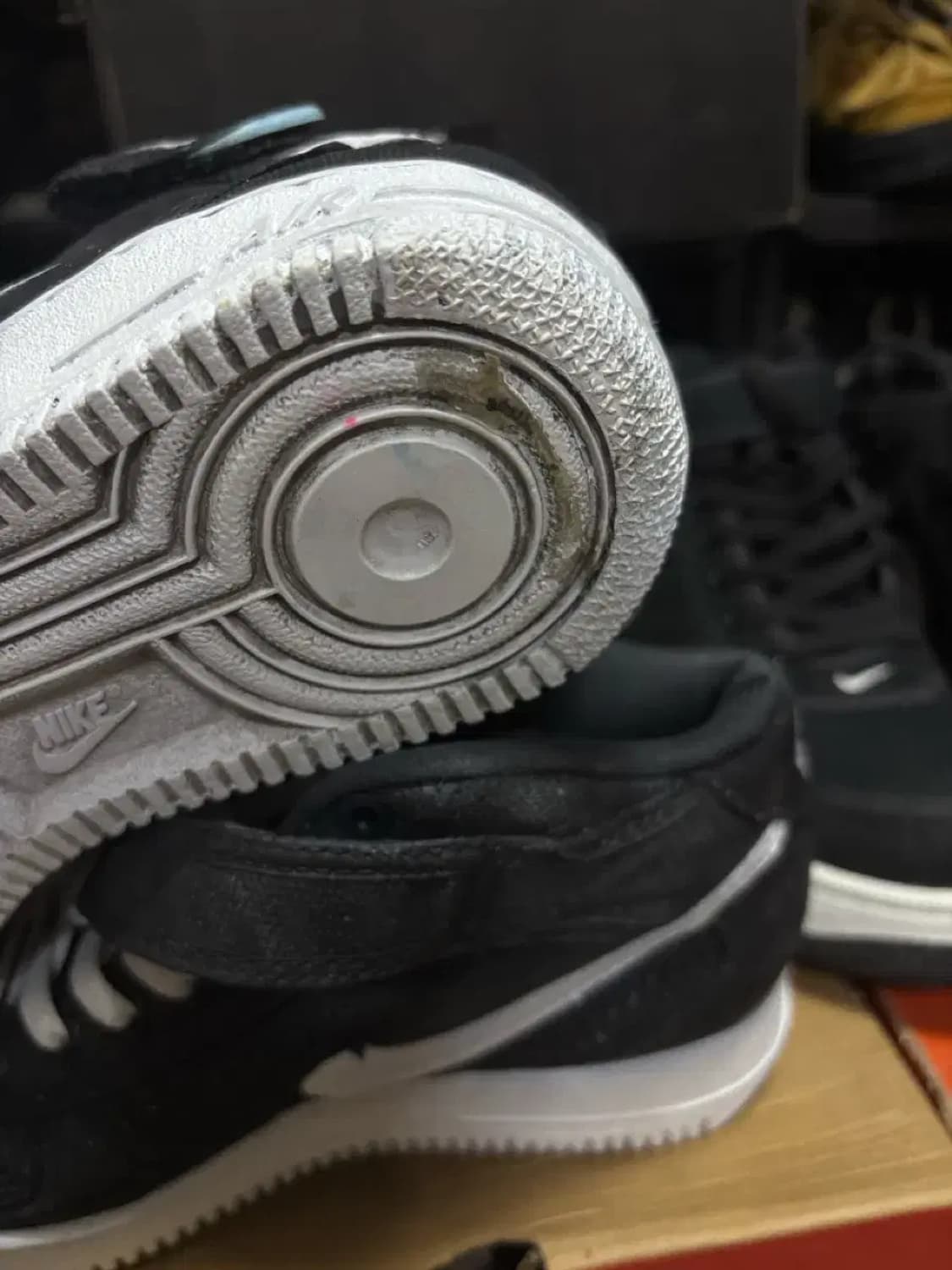 95년 나이키 에어 포스1 mid canvas 265 상품이미지5