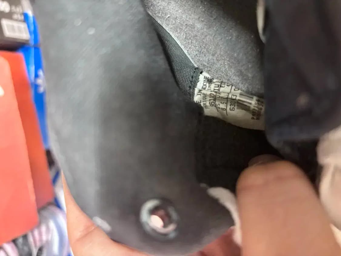 95년 나이키 에어 포스1 mid canvas 265 상품이미지6