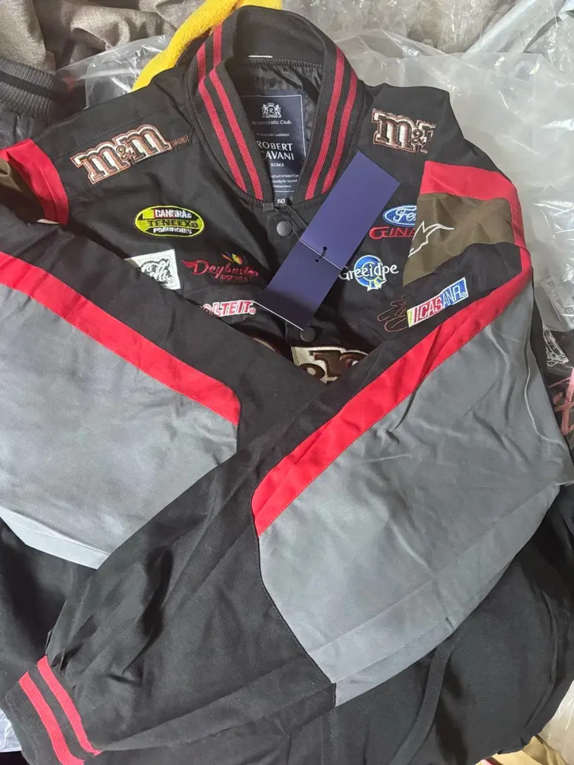 M&M 콜라보 자켓 이태리 런칭브랜드 새상품입니다 상품이미지1