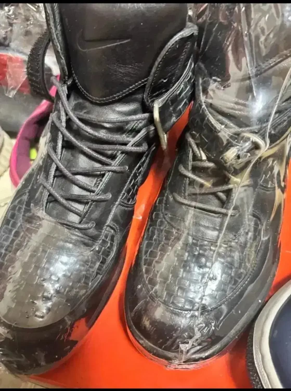 NIKE 에어 포스1 럭스 하이 블랙 270 신품 상품이미지9