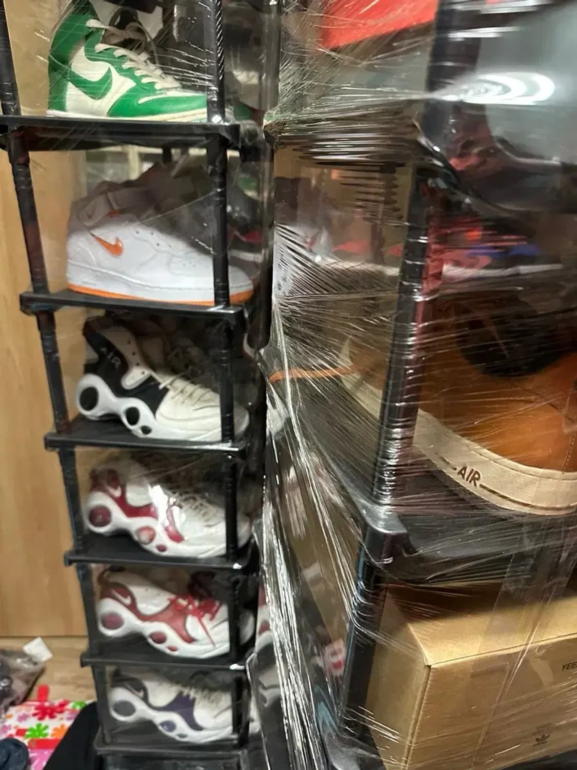 나이키 에어포스 1 미드 뽈록이 96년 흰/주 신품 상품이미지6