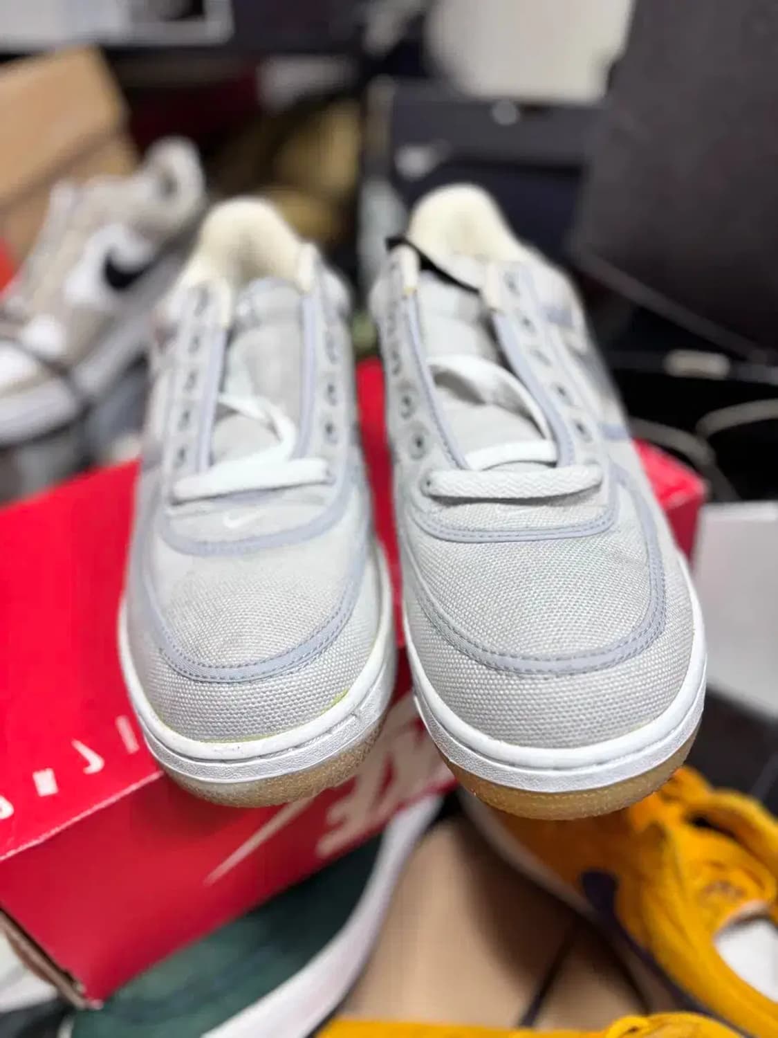 나이키 에어포스 1 로우 canvas NIKE AIR FORCE 상품이미지1