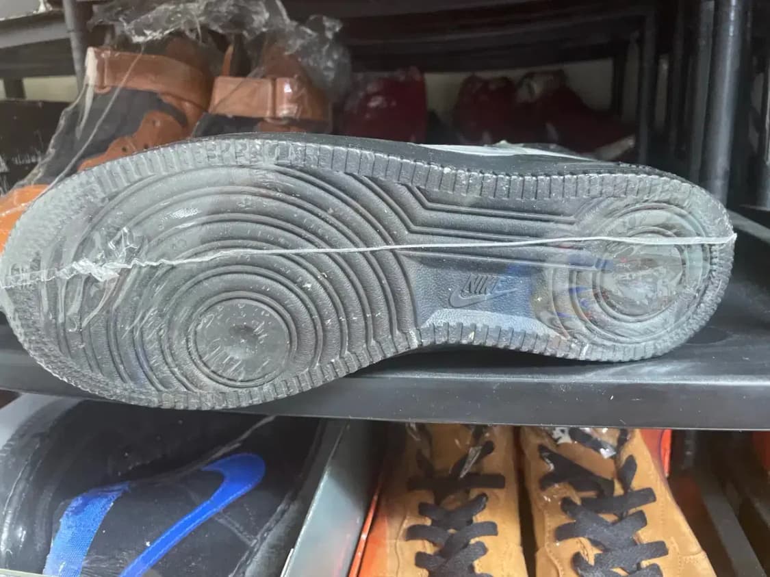 나이키 에어포스1 검정완창 하이 상품이미지8