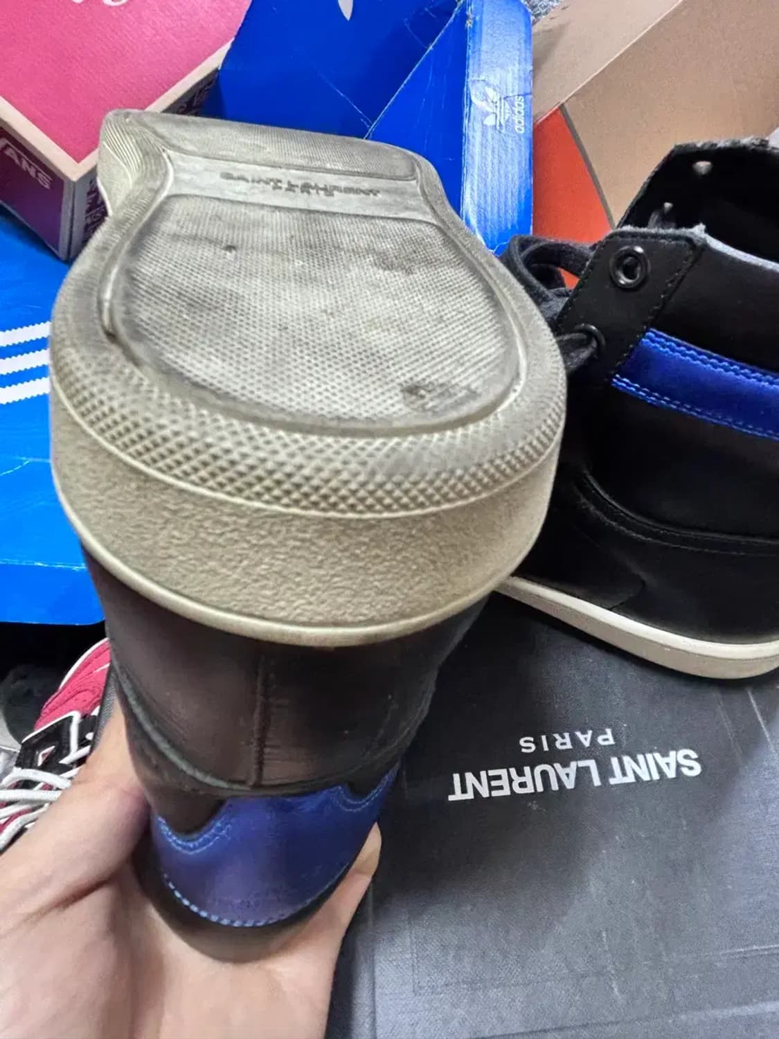 생로랑 로얄블루 하이탑 상품이미지7