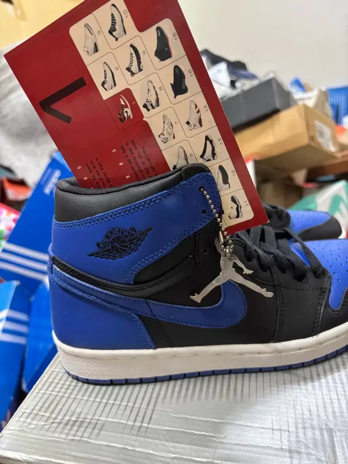 나이키 에어 조던1 2001로얄블루 신품 상품이미지4
