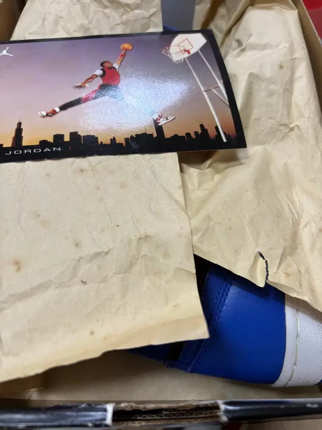 나이키 에어 조던1 2001로얄블루 신품 상품이미지7