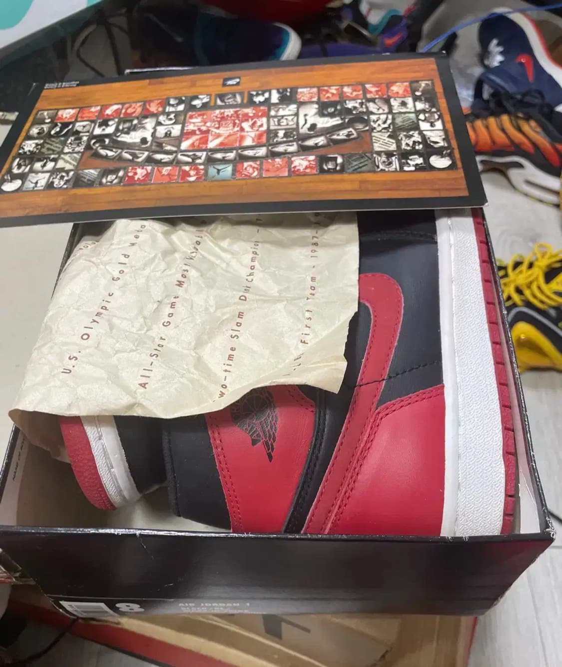 NIKE 에어 조던1 브레드  94 og 상품이미지3