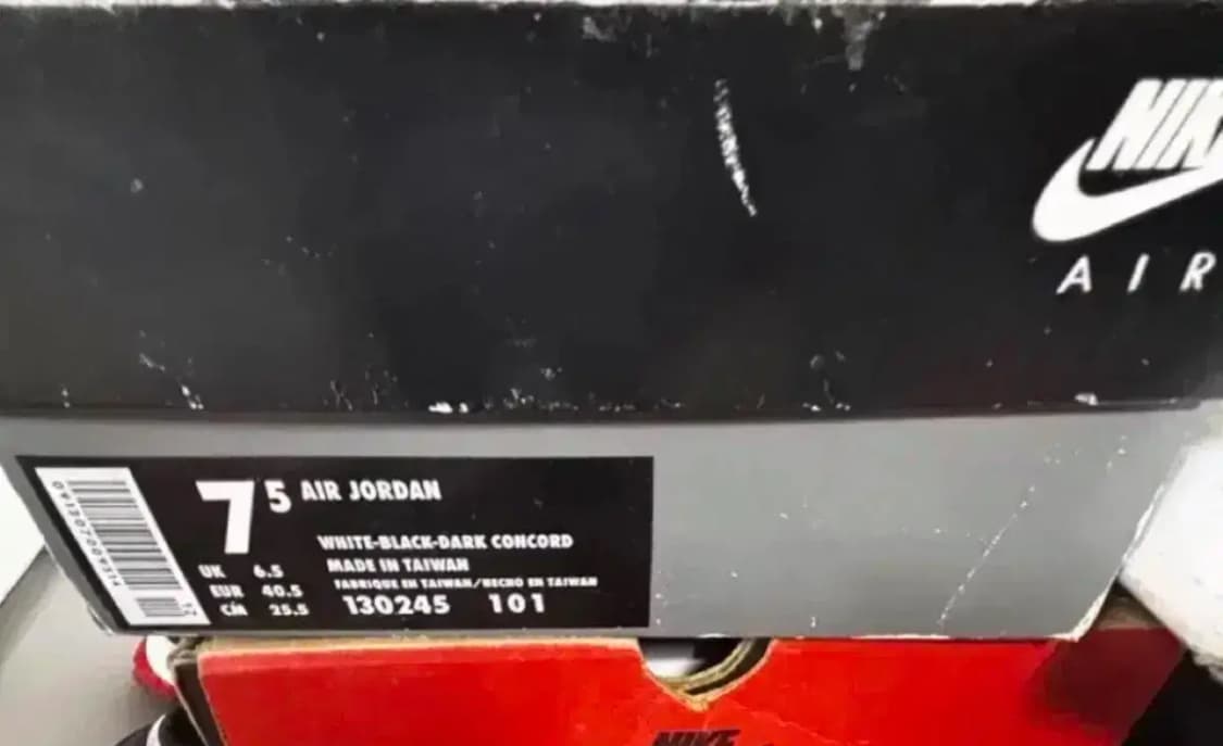 나이키 에어 조던11 og 1995년 대만산 신품 상품이미지7