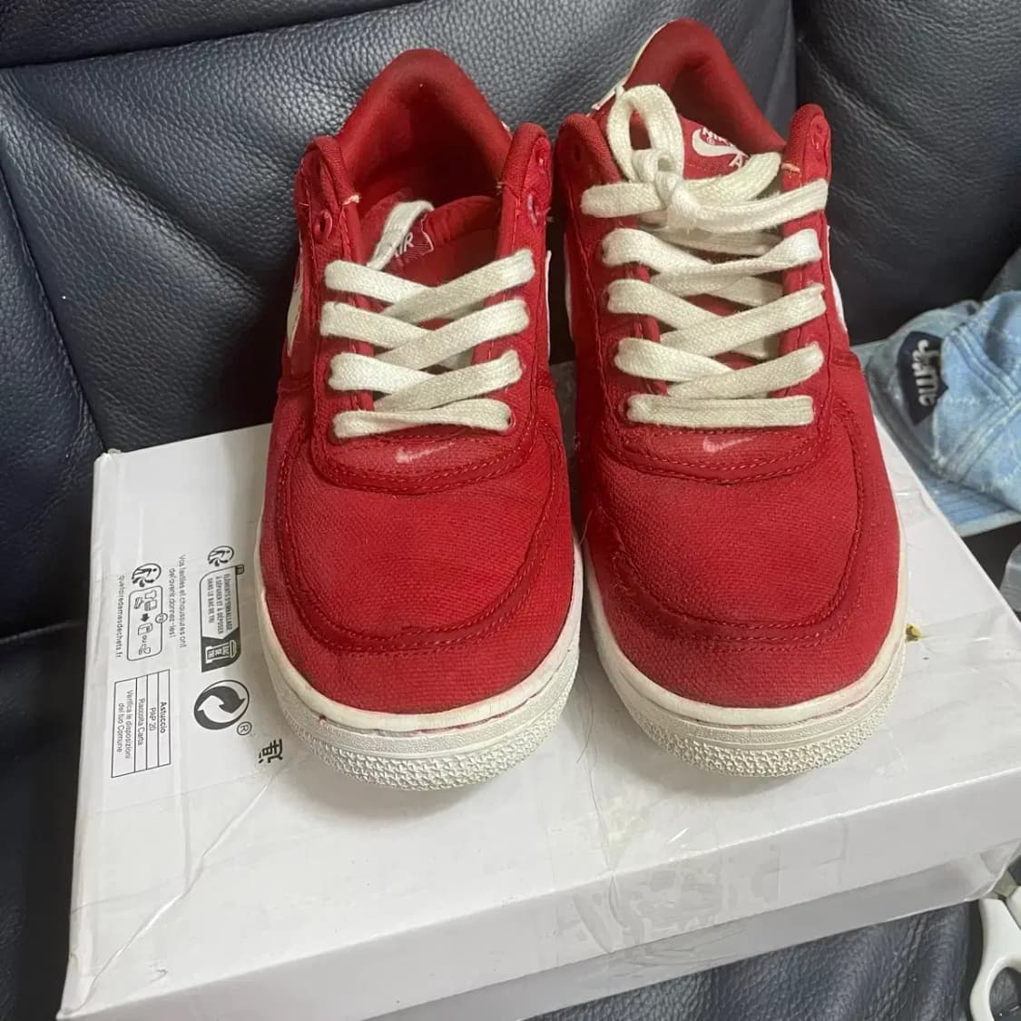 나이키 에어포스1 cvs 빨흰완창 1996 상품이미지5