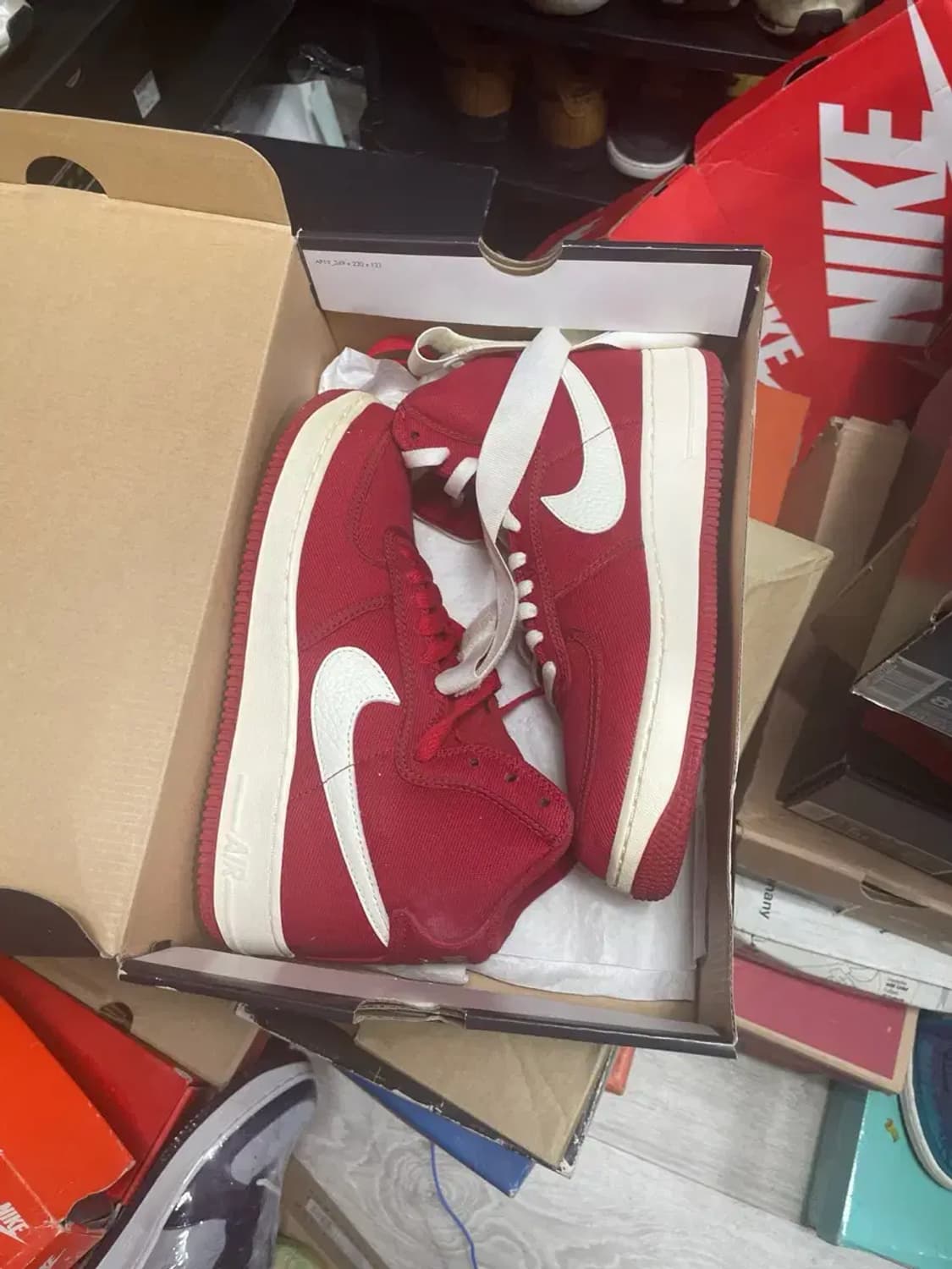 나이키 에어 포스1 하이 레트로 2016 상품이미지2