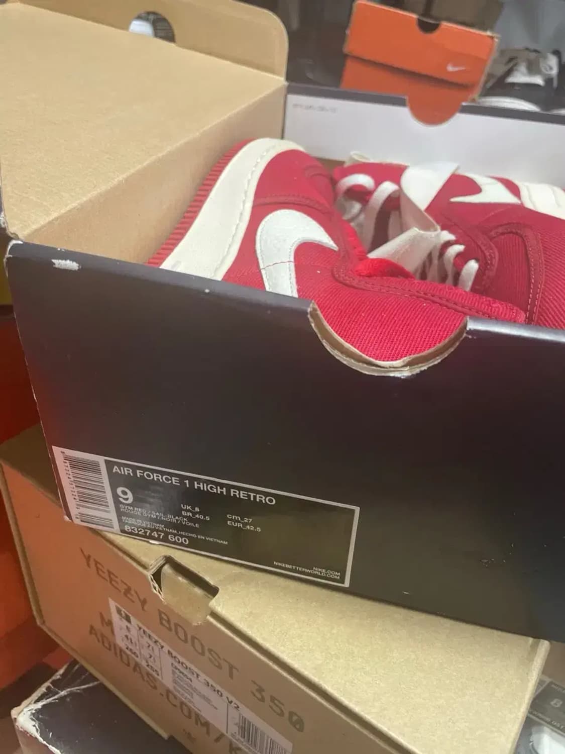 나이키 에어 포스1 하이 레트로 2016 상품이미지4