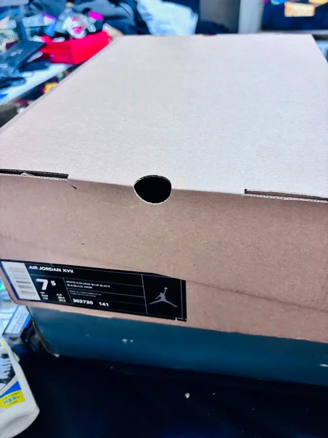 나이키 조던17 로우 철가방 박스 상품이미지6